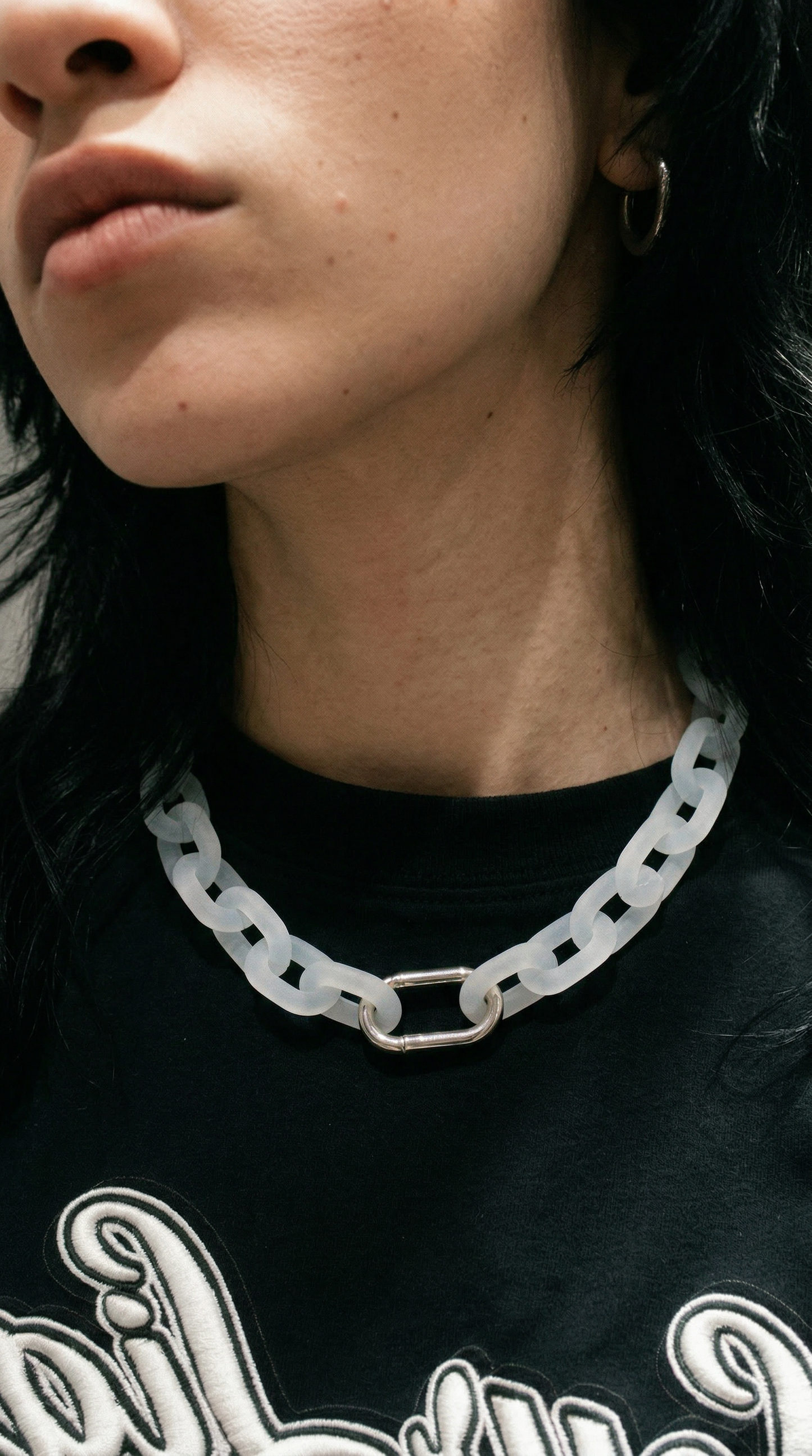 X-RAY NECKLACE - WHITE